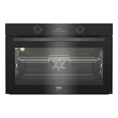 Beko 90cm Builtin Electric Oven, 8 Cooking Multifunction Oven, 108 litres Oven Capacity, Conventional Fan Oven, BBWMT12301BG(Stainless Steel Colour)