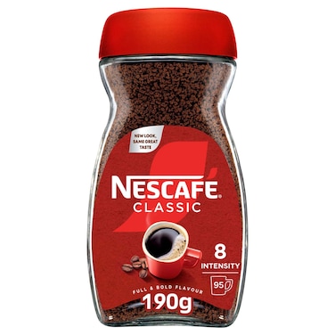 Nescafe Classic Instant Coffee Jar, 190g
