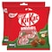 Nestle KitKat Miniatures Hazelnut Filling Milk Chocolate Covered Wafer Bars 107g Pack of 2