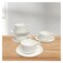 Stack Tea Cup and Saucer Set 230ml 6 PCS