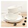 Stack Tea Cup and Saucer Set 230ml 6 PCS