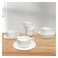 Stack Tea Cup and Saucer Set 230ml 6 PCS