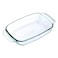 Pyrex Rectangle Shaped Roaster Set 2 PCS