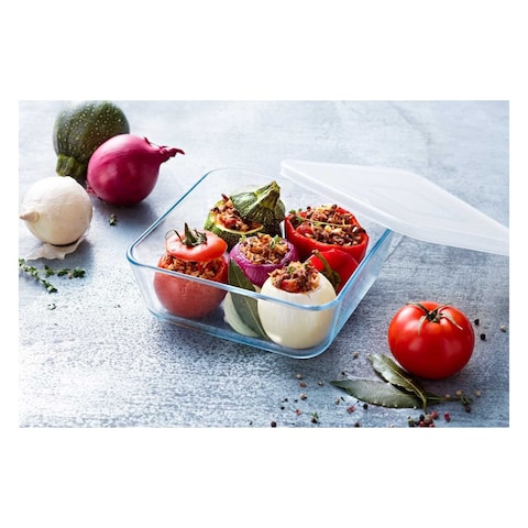Pyrex Square Shaped Storage Dish 800ml