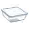 Pyrex Square Shaped Storage Dish 800ml