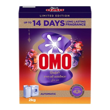 Omo Automatic Detergent Powder  Royal Amber  Ramadan Limited Edition 2kg