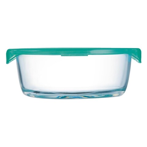 Luminarc Keep &#39;N&#39; Box Round Food Storage Container Lagon 420ml