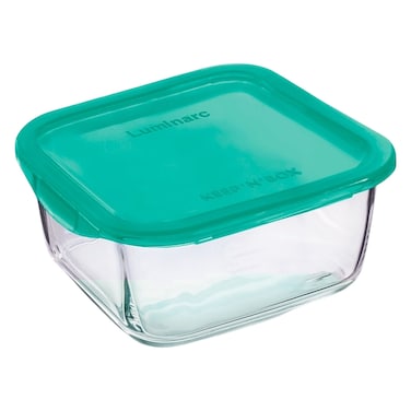 Luminarc Keep 'N' Box Square Food Storage Container Lagon 760ml