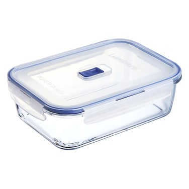 Luminarc Pure Box Tempered Glass Rectangular Food Container 1.97L