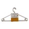 Eco Home Plastic Hangers with Tie Bar White 41cm 5 PCS