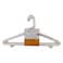 Eco Home Plastic Hangers with Hook White 42cm 10 PCS
