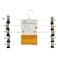 Eco Home Steel Hanger with 2 Clips 5 PCS