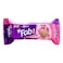 Parle Hide &amp; Seek Fab! Strawberry Flavoured Choco Chip Sandwich Cookies 100g Pack of 12