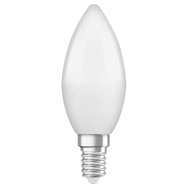 Osram LV40 LED Frosted Candle Bulb, Daylight, 4.7W, E14