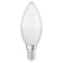 Osram LV40 LED Frosted Candle Bulb, Daylight, 4.7W, E14