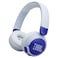 JBL Junior 320BT Truly Wireless Bluetooth On-Ear Headphones Blue
