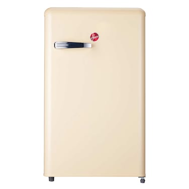 هوفر ثلاجة  ذات الباب الواحد بتصميم ريترو ستايل HSD-K123-RW سعة  123 لتر - كريمي