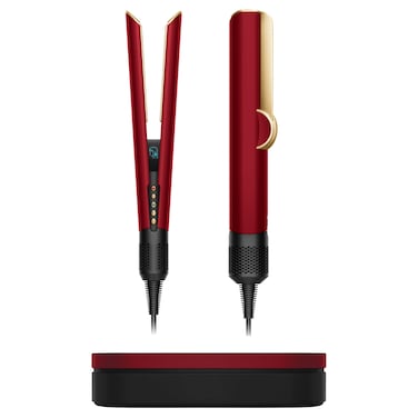 Dyson Airstrait Hair Straightener HT01, Red Velvet and Gold