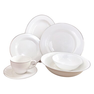 طقم عشاء من الخزف الصيني إيلان 32 قطعة