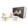 Shallow S&amp;A Amara Tea Cup and Saucer Set 90ml 12 PCS