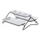 2 Tier Rectangular Plate with Black Stand