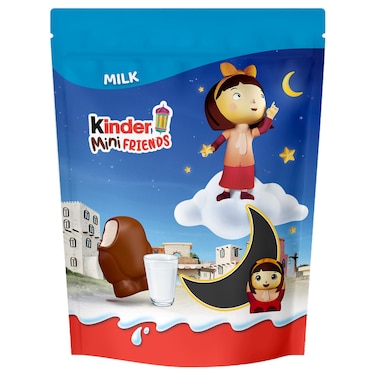 Kinder Mini Friends Milk Chocolate Figure with Milky Filling 122g