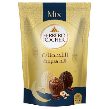 Ferrero Rocher Golden Moments Mix Chocolate Truffles 200g