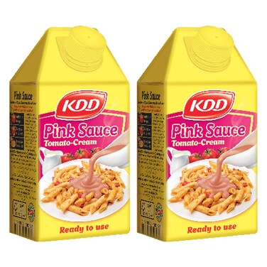 KDD Pink Tomato Cream Sauce 500ml Pack of 2