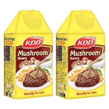 كي دي دي صلصة الفطر  500 ملل عبوة من قطعتين