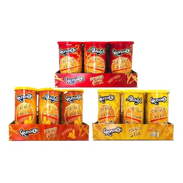 Crunchos Assorted Potato Stix, 35g Pack of 6