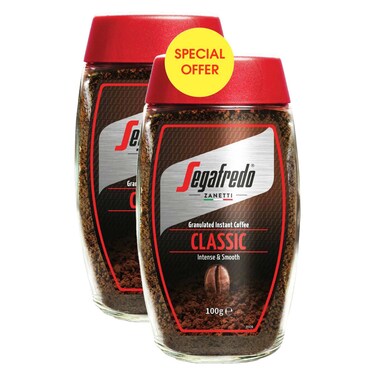سغافريدو قهوة سريعة التحضير كلاسيكية، 100 غرام حزمة من 2