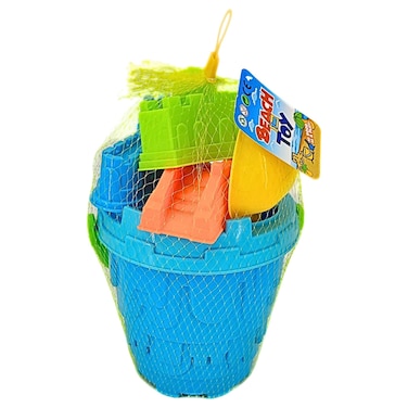Fun Beach Toy with Bucket and Accessories Assorted