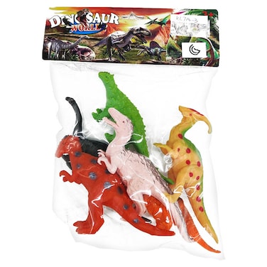 PVC Dinosaur Bag Assorted 6 PCS
