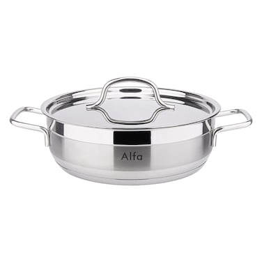Alfa Shallow Pot 24x8cm