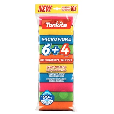 Tonkita Microfibre Cloth Pack of 10