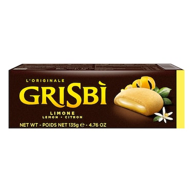 Matilde Vicenzi Grisbi Lemon Cream Biscuits, 135g