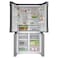 Bosch Series 4 French Door Bottom Freezer Refrigerator KFN96VPEAG Chrome Inox 605L
