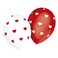 Qualatex Balloons Red and White 11inch