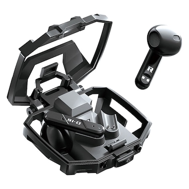 Transformers Megatron Truly Wireless Bluetooth In-Ear Earbuds with Charging Case TFT32, Grey