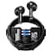 Transformers Megatron Truly Wireless Bluetooth In-Ear Earbuds with Charging Case TFT23, Black
