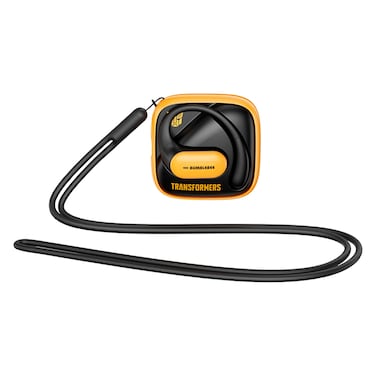 Transformers Bumble Bee Truly Wireless Bluetooth On-Ear Earphones with Charging Case TF-T59, Grey