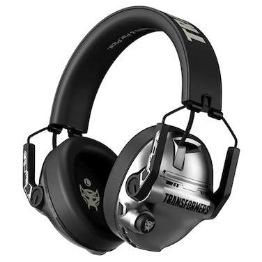 Transformers Truly Wireless Bluetooth Over-Ear Headset TFG03, Grey