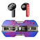 Transformers Optimus Prime Truly Wireless Bluetooth In-Ear Earbuds with Charging Case TFT01, Blue