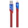 ترانسفورمرز كابل  USB-A إلى Lightning لمزامنة البيانات والشحن TFA10، أزرق، 1.5 متر