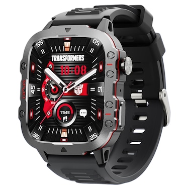 Transformers Smartwatch TFH01, Bluetooth 5.3, Android 5.0 and iOS 9.0, IP68 Waterproof, Grey