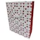Heart Printed Paper Gift Bag Medium White