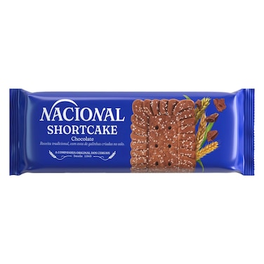 Nacional Shortcake Chocolate Biscuits 180g
