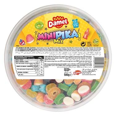 Damel Gummies Mini Pika Mix 500g