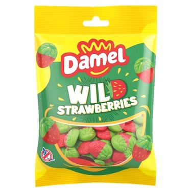 Damel Gummies Wild Strawberries 80g