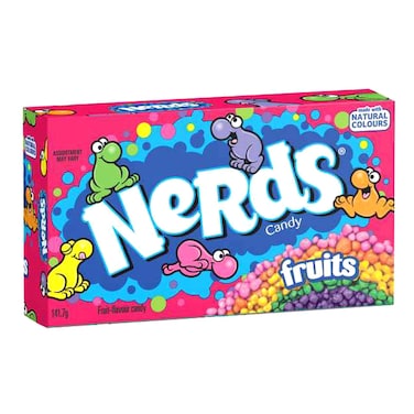نيردز علبة فيديو حلوى  قوس قزح بنكهة الفواكه، ١٤١.٧ غرام